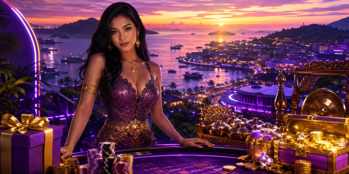 Ilustrasi neon untuk pengguna yang mengatur ritme hiburan digital