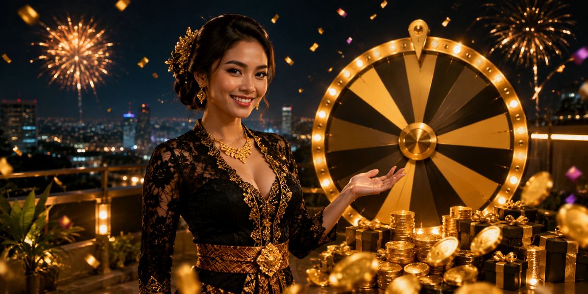 Suasana festival hiburan digital untuk pengguna Indonesia di halaman b8vlp